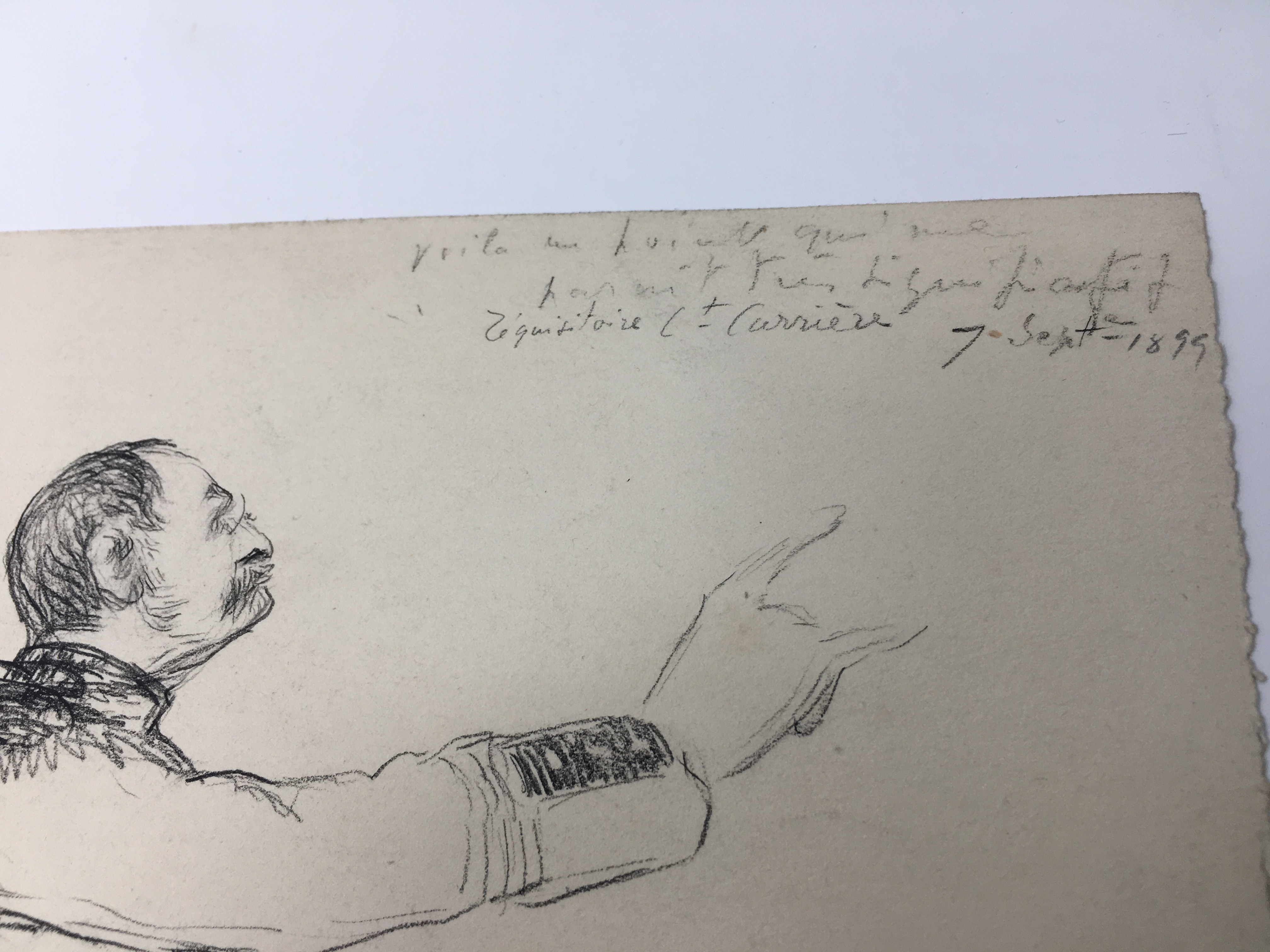 J'Accuse Newspaper, Emile Zola Quote, Signed Dreyfus Portrait, Rare Trial Drawings & Schwartzkoppen - Image 58 of 74