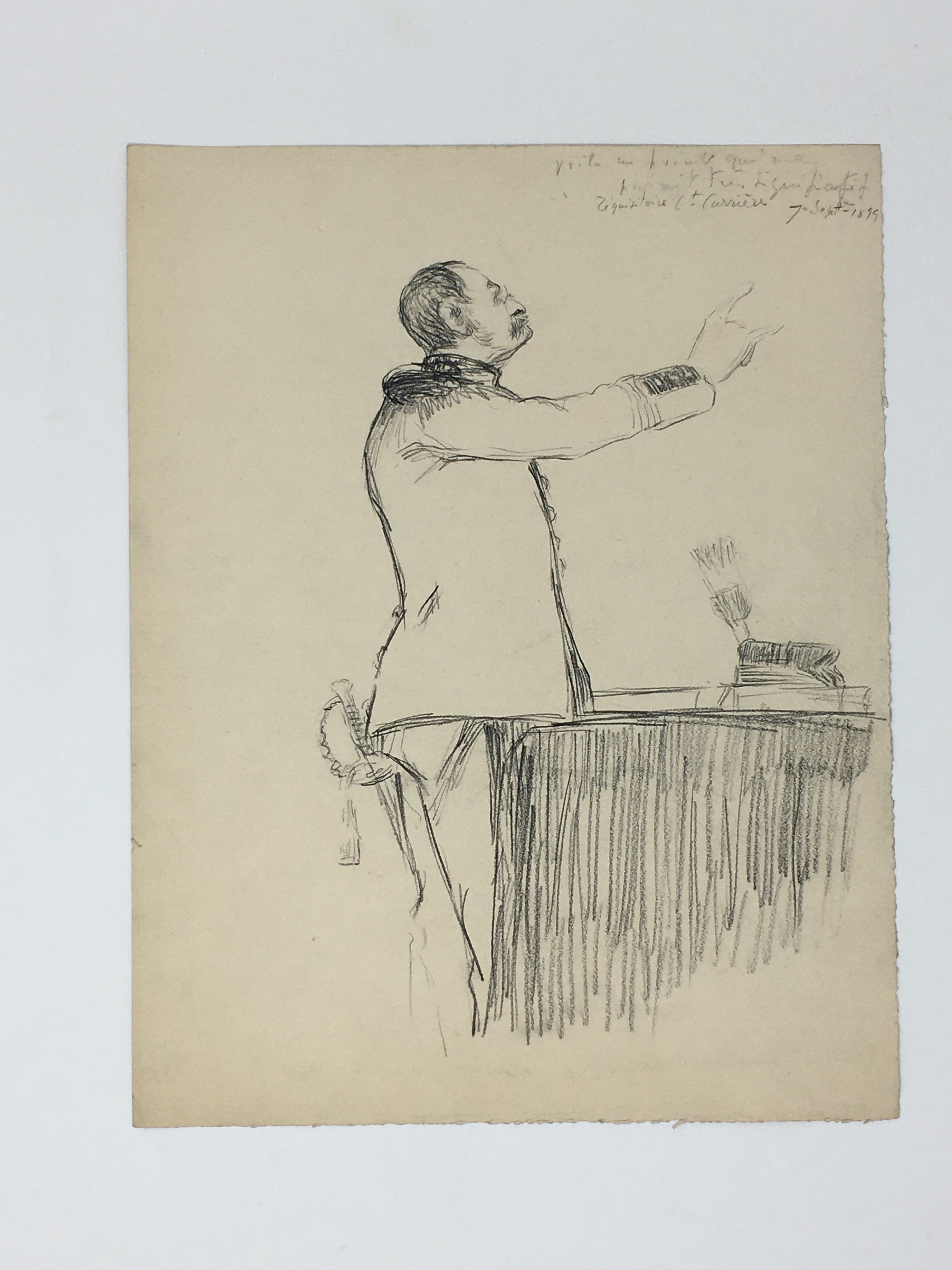 J'Accuse Newspaper, Emile Zola Quote, Signed Dreyfus Portrait, Rare Trial Drawings & Schwartzkoppen - Image 53 of 74