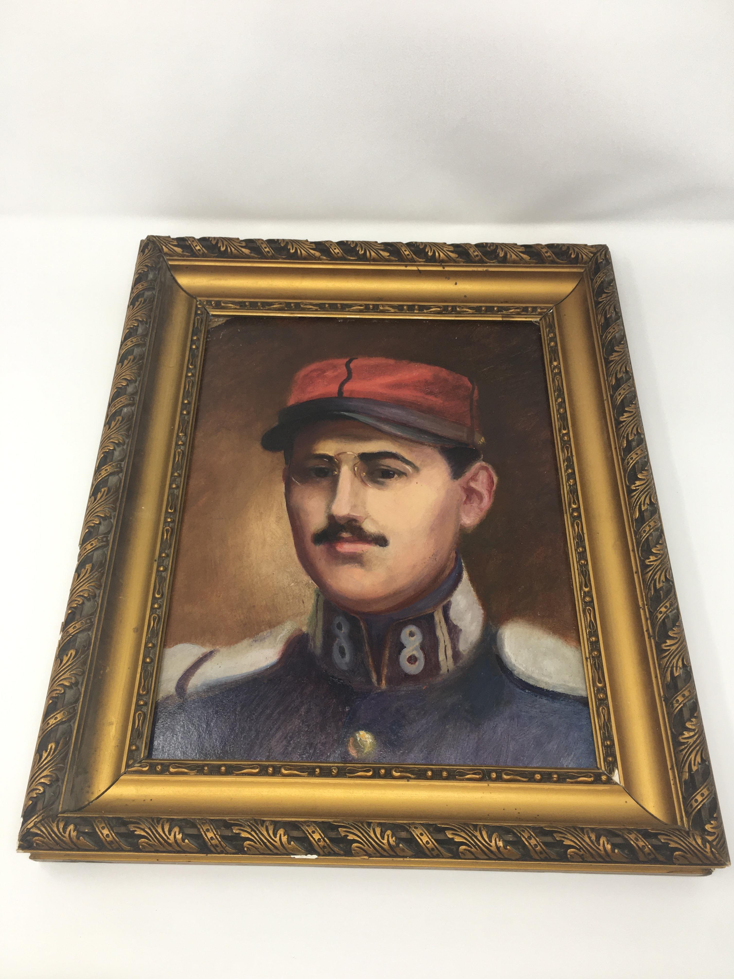 Alfred Dreyfus - Oil Portrait Painting inscribed Benoît Benoni-Auran - Image 2 of 13