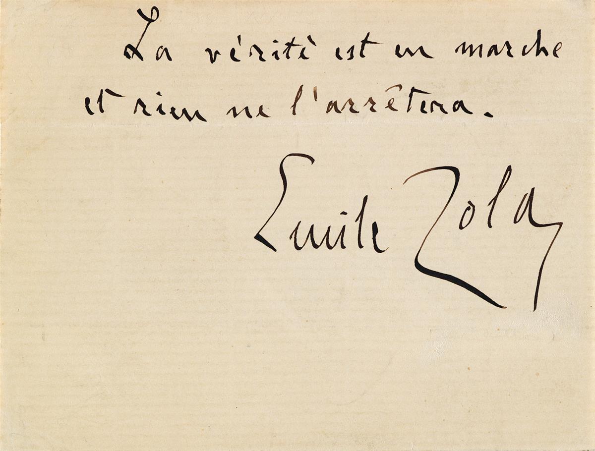 J'Accuse Newspaper, Emile Zola Quote, Signed Dreyfus Portrait, Rare Trial Drawings & Schwartzkoppen - Image 6 of 74