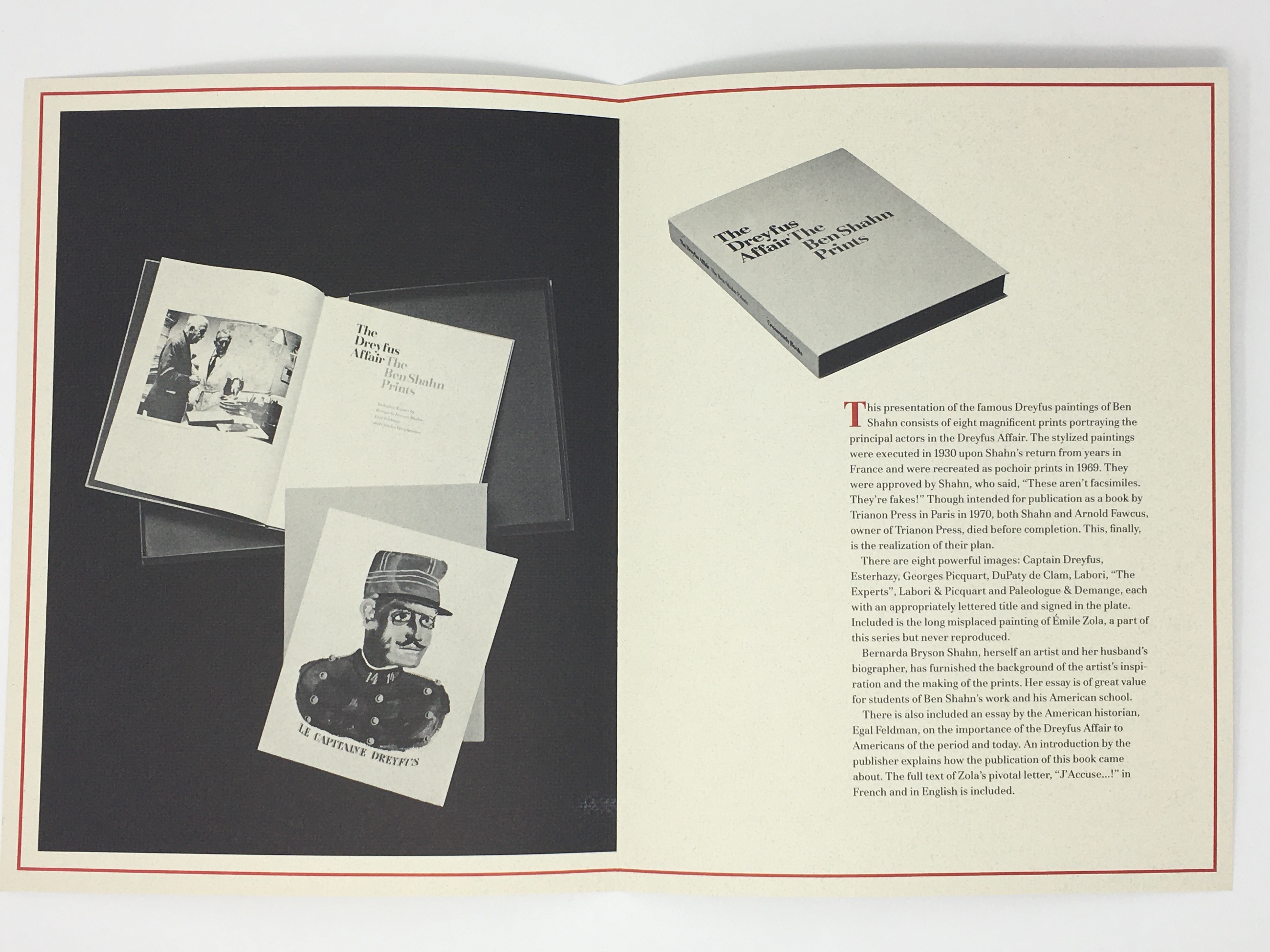 Dreyfus Affair - Book Collection featuring The Ben Shahn Prints (Limited First Edition) - Image 14 of 73