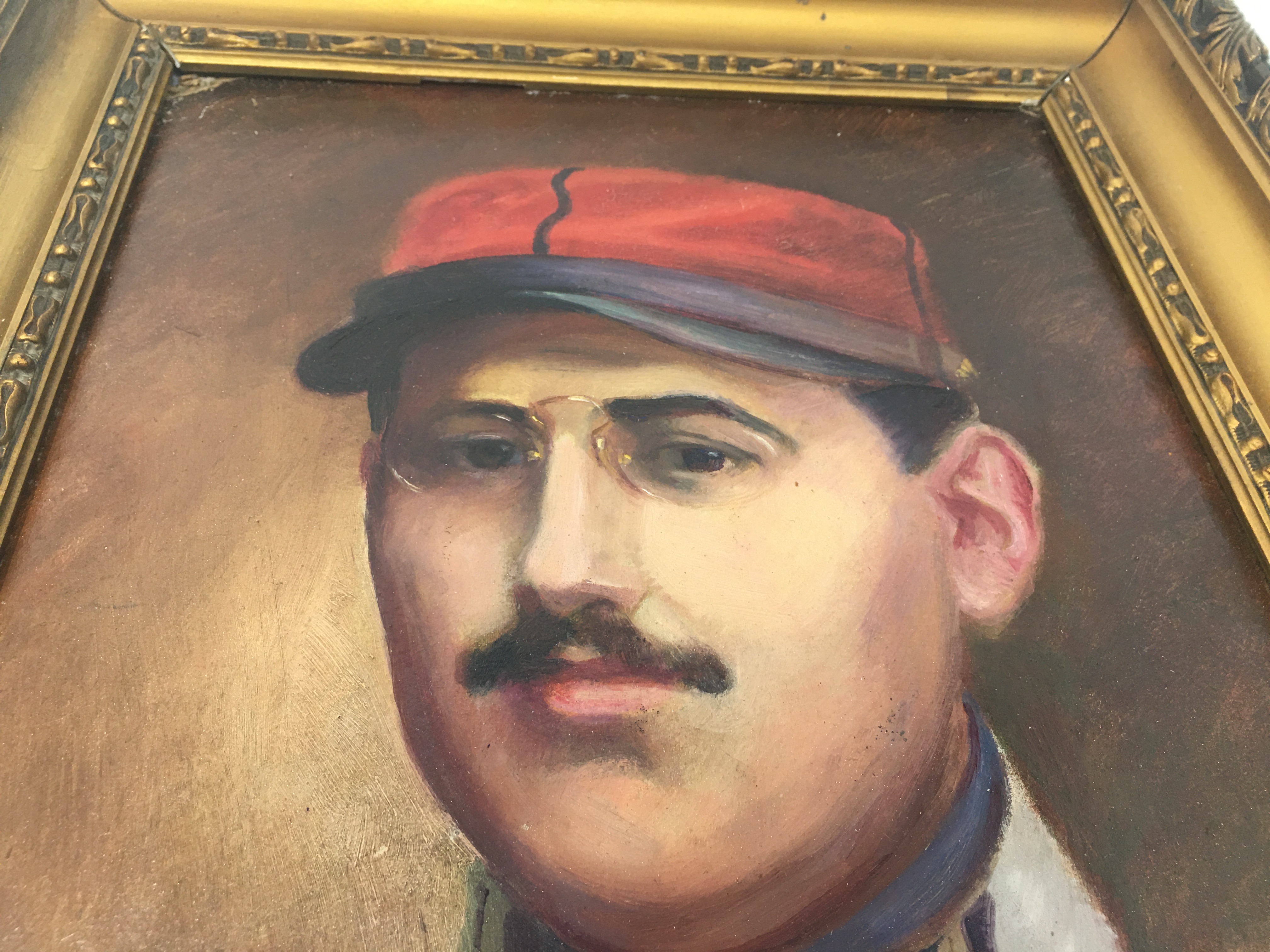 Alfred Dreyfus - Oil Portrait Painting inscribed Benoît Benoni-Auran - Image 5 of 13