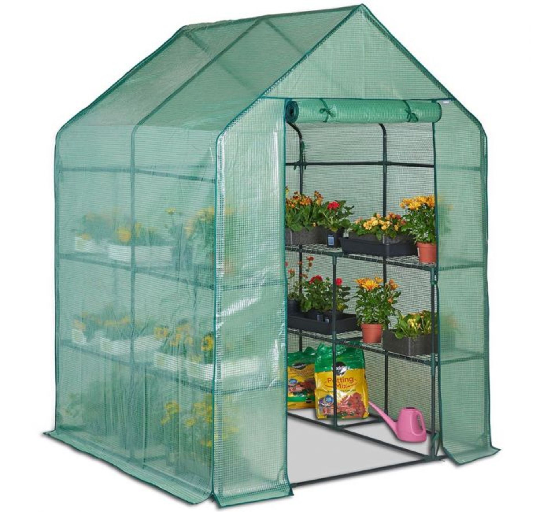 (TD33) Deep Walk In Greenhouse Ideal for propagating seeds and seedlings as well as cultivatin... - Image 3 of 3