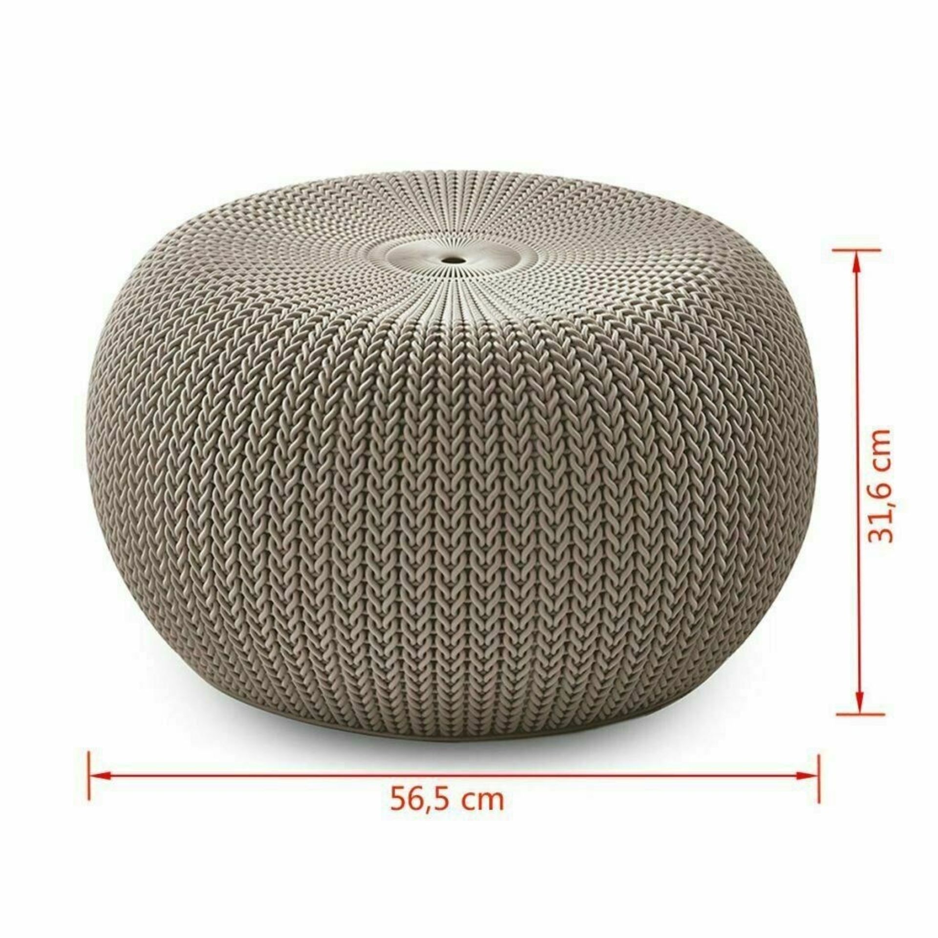 10pcs Brand New Keter CoziKnit Garden seat - Beige