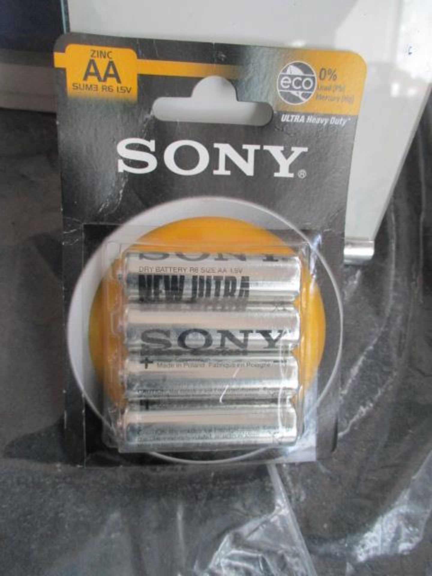 60 Packs Of New 4 Sony AA Batteries