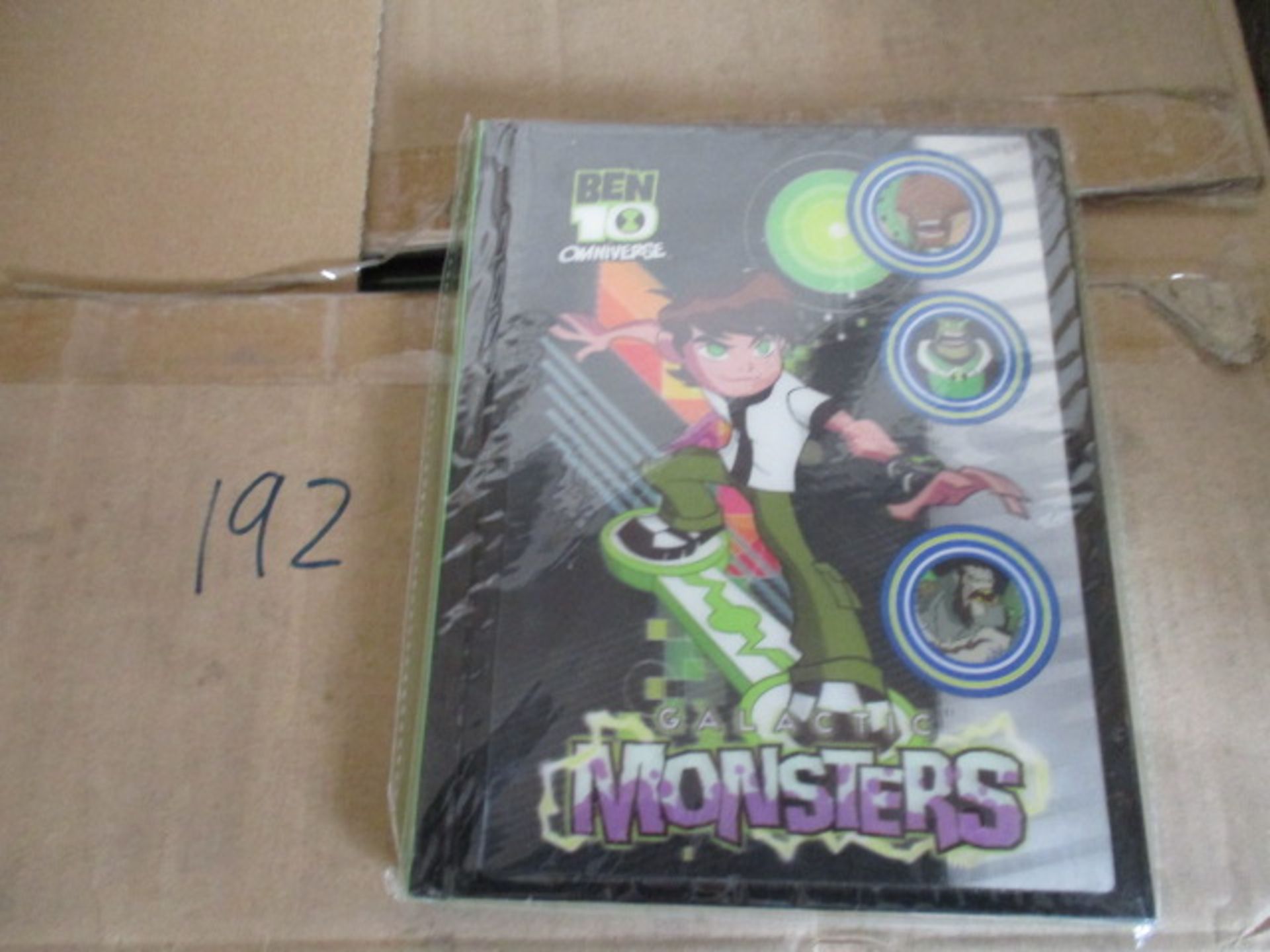 192x Brand New Ben 10 Notebooks