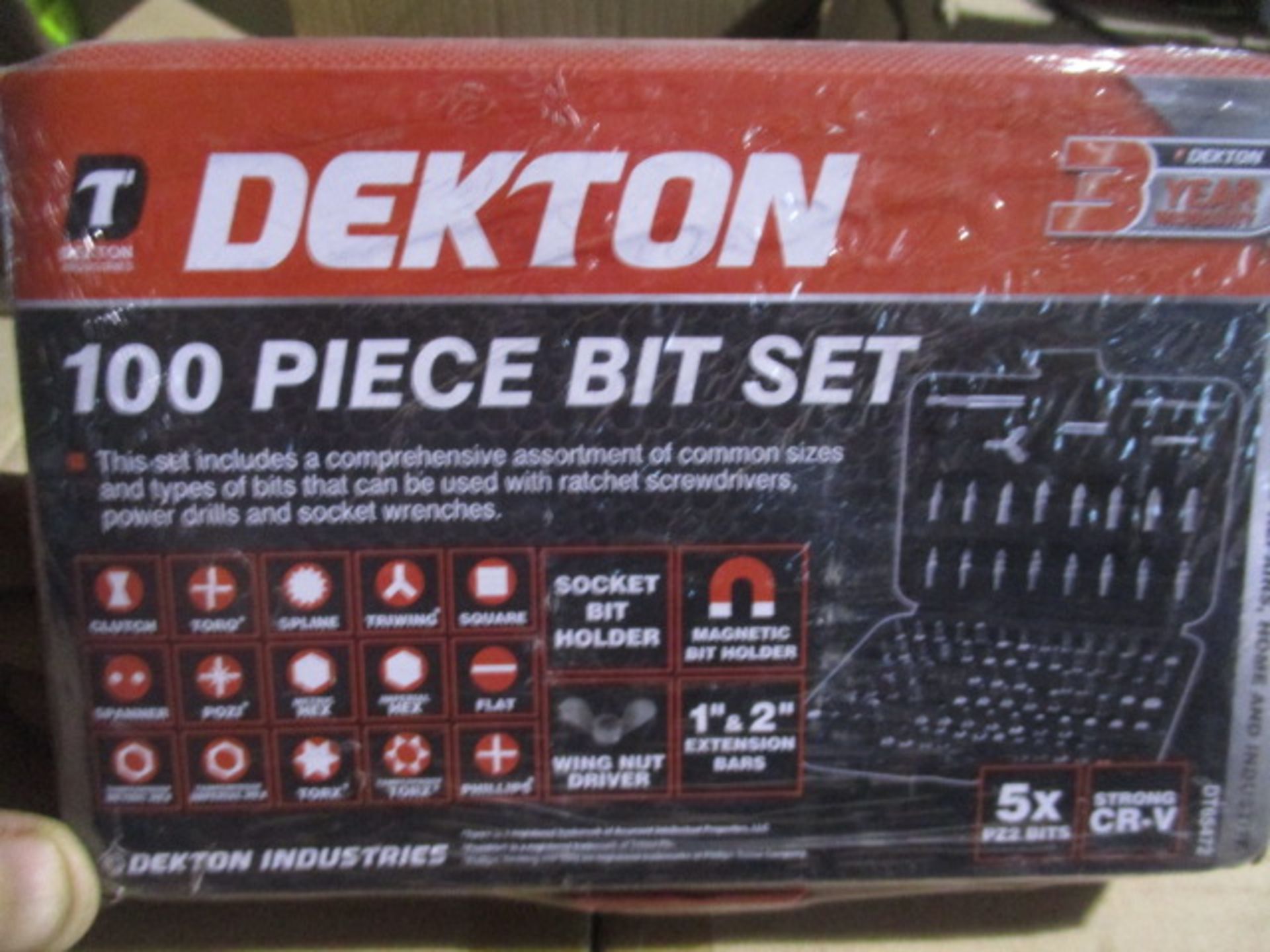 50 Sets Of New Dekton 100pc Bit Set