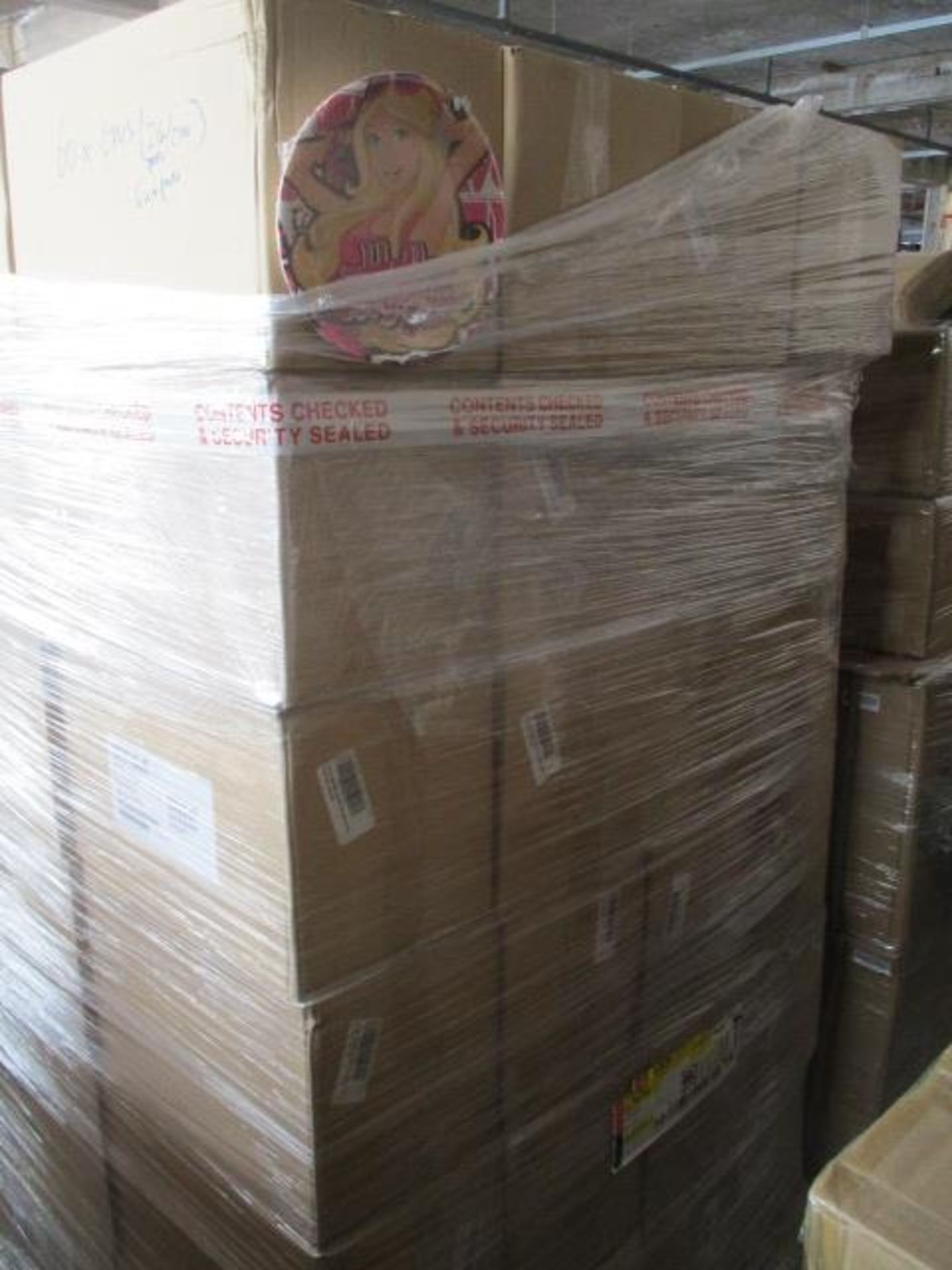 25 Cartons Of New Barbie Picnic Disposable Plate Sets - Image 2 of 2