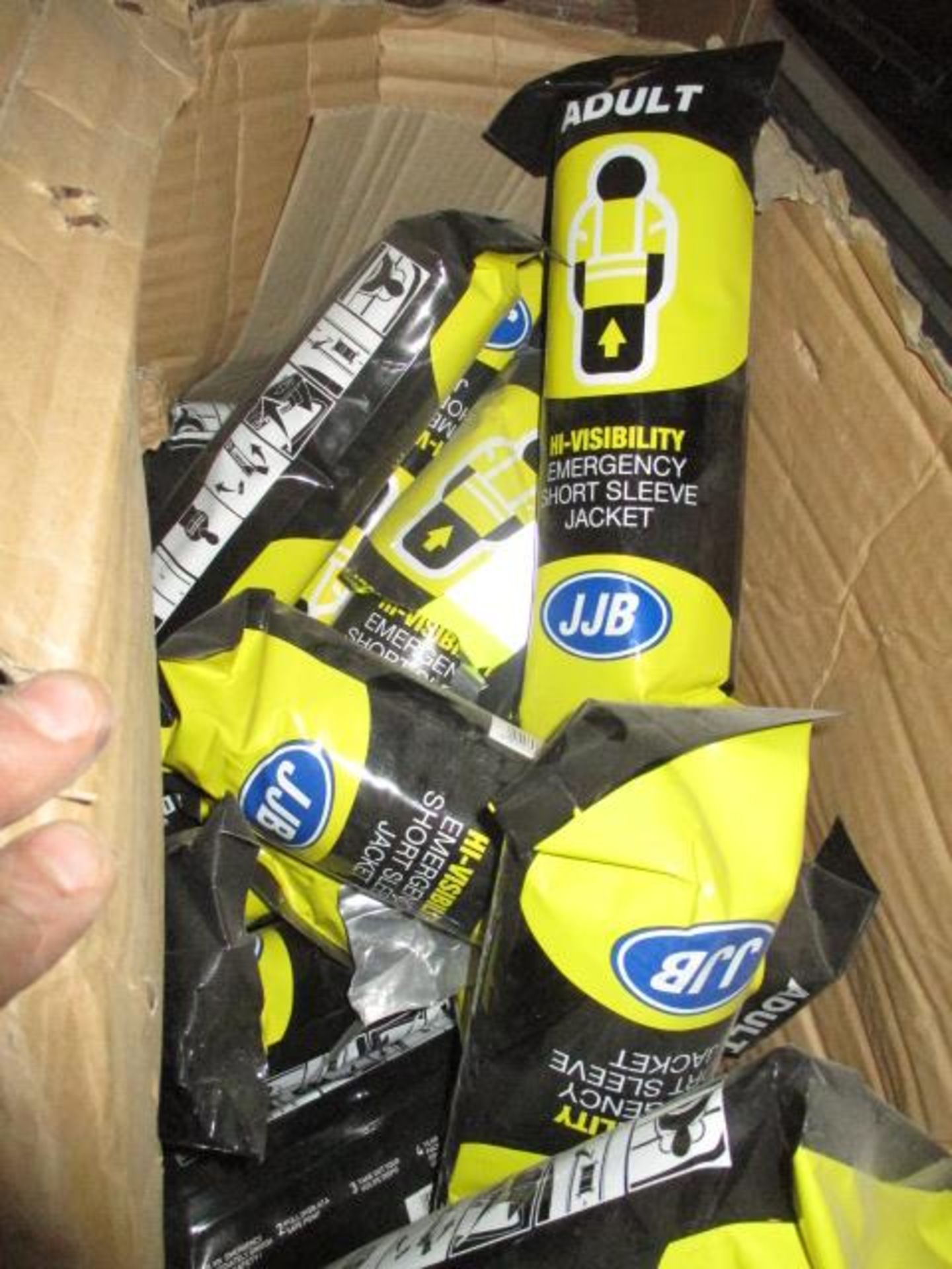 200pcs Of Brand New Universal Size HiViz Vest Jerkin With Half Sleeves