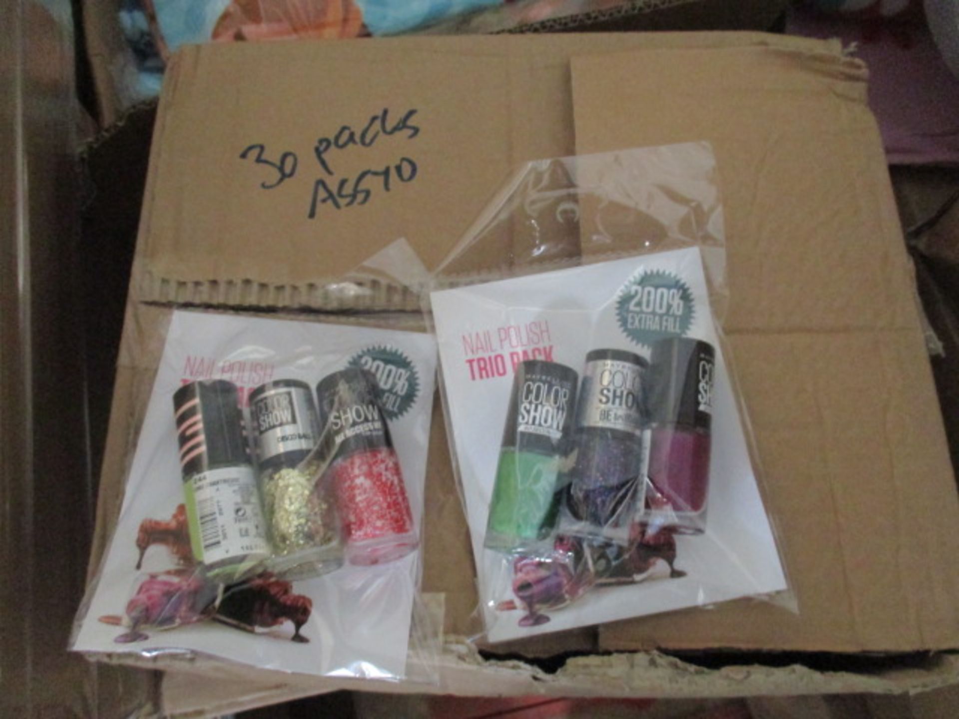 Approx 50pcs Of Assorted Maybeline Nail Varnish - Image 2 of 2