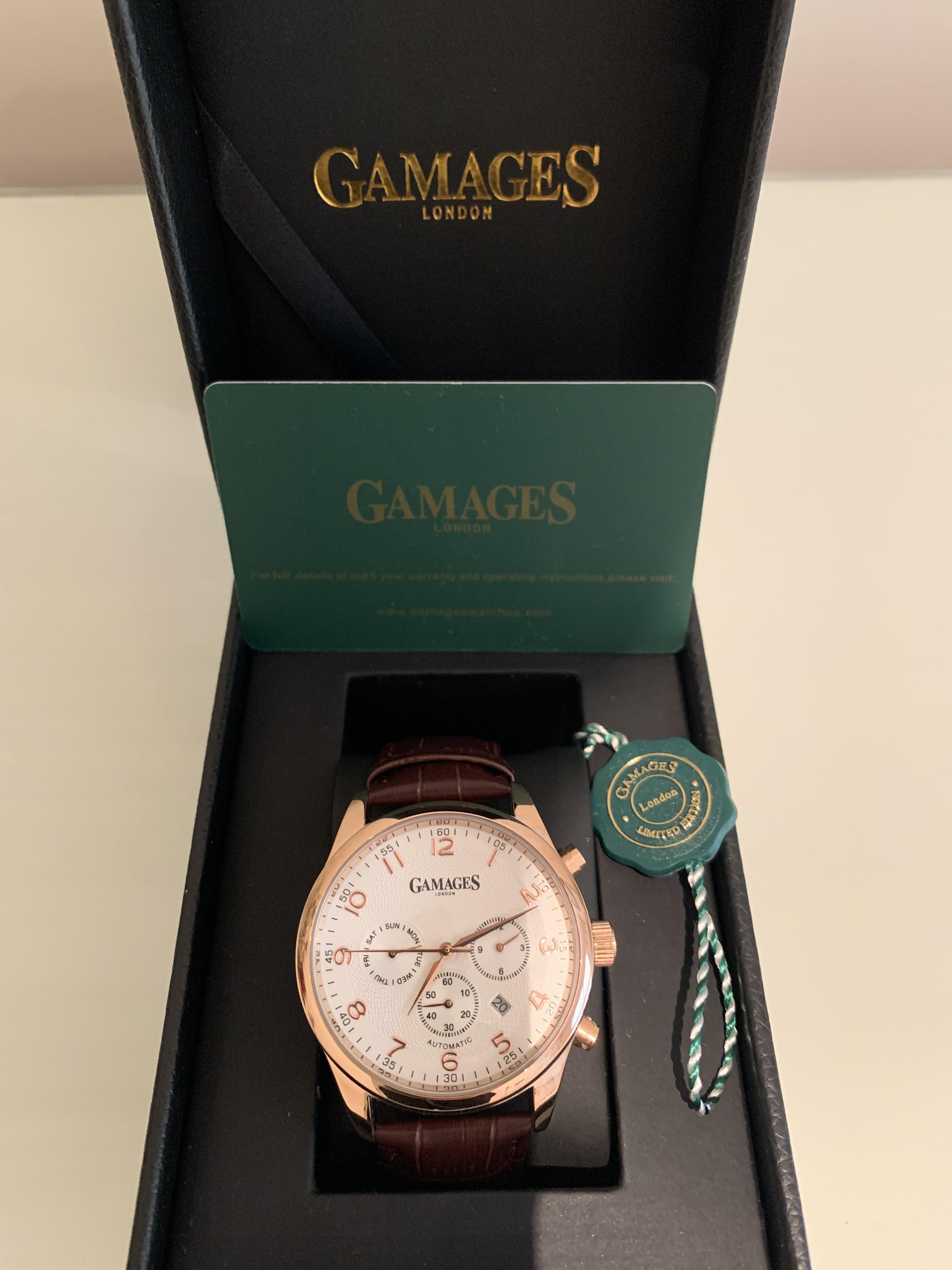 Limited Edition Hand Assembled Gamages Enigmatic Automatic Rose – 5 Year Warranty & Free Delivery - Image 5 of 5