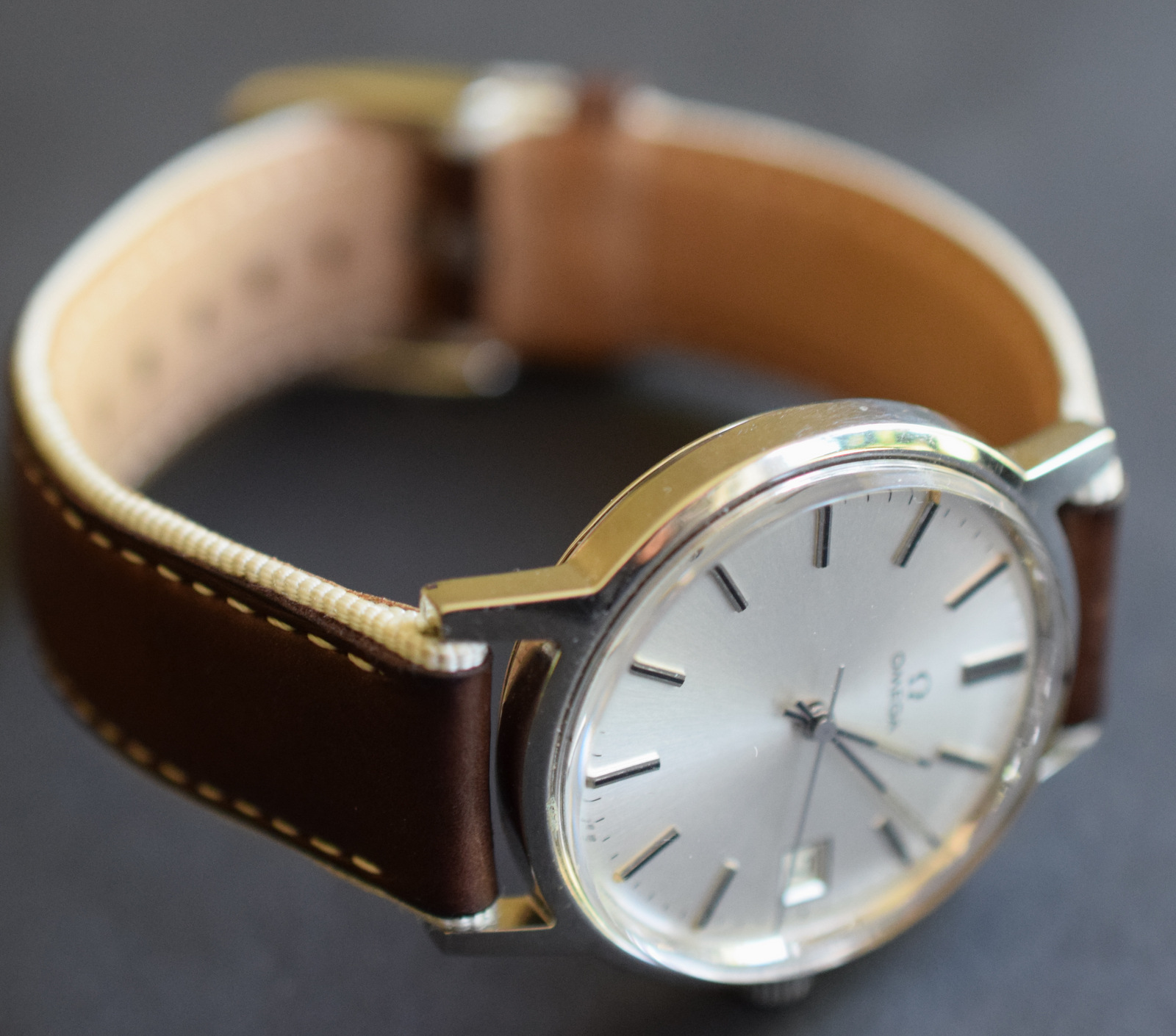 Vintage Omega Manual Wind Date Watch - Image 12 of 18