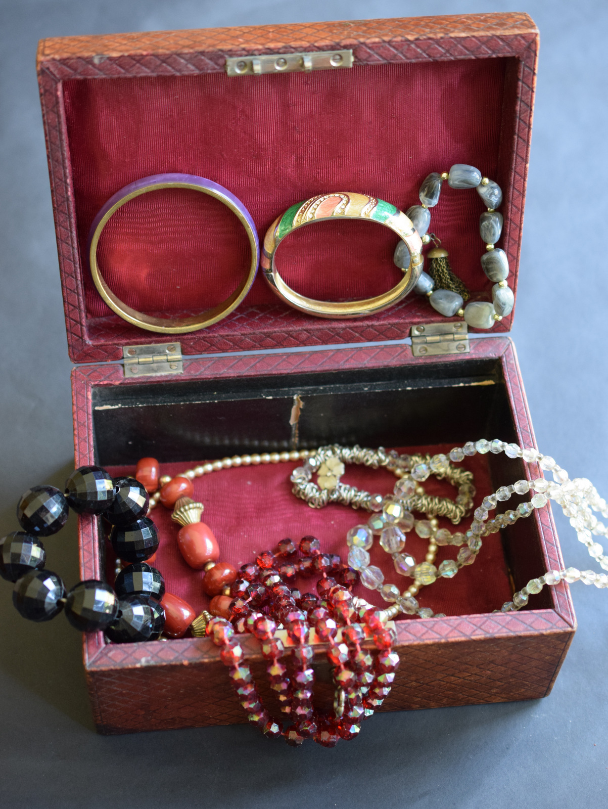 Jewellery Box Of Costume Jewellery