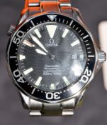 Omega Mens Stainlesss Steel Seamaster Professional Date Chronometer