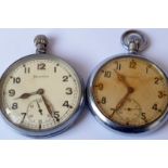 WW2 Military Pocket Watch And Another