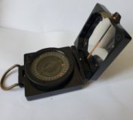 Military Bakelite Marching Compass