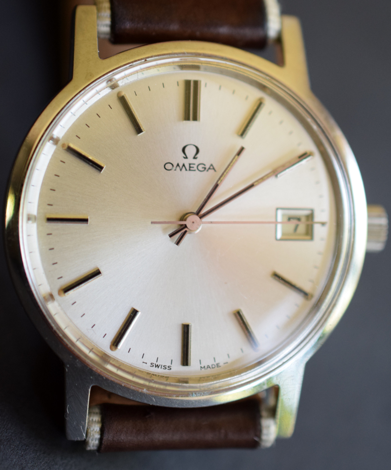 Vintage Omega Manual Wind Date Watch - Image 13 of 18
