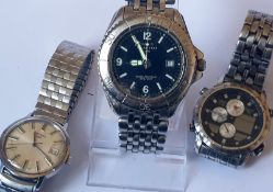 Group of 3 watches Rotary Avia Accurist