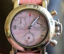 Klaus Kobec Ladies Chronograph Style Watch