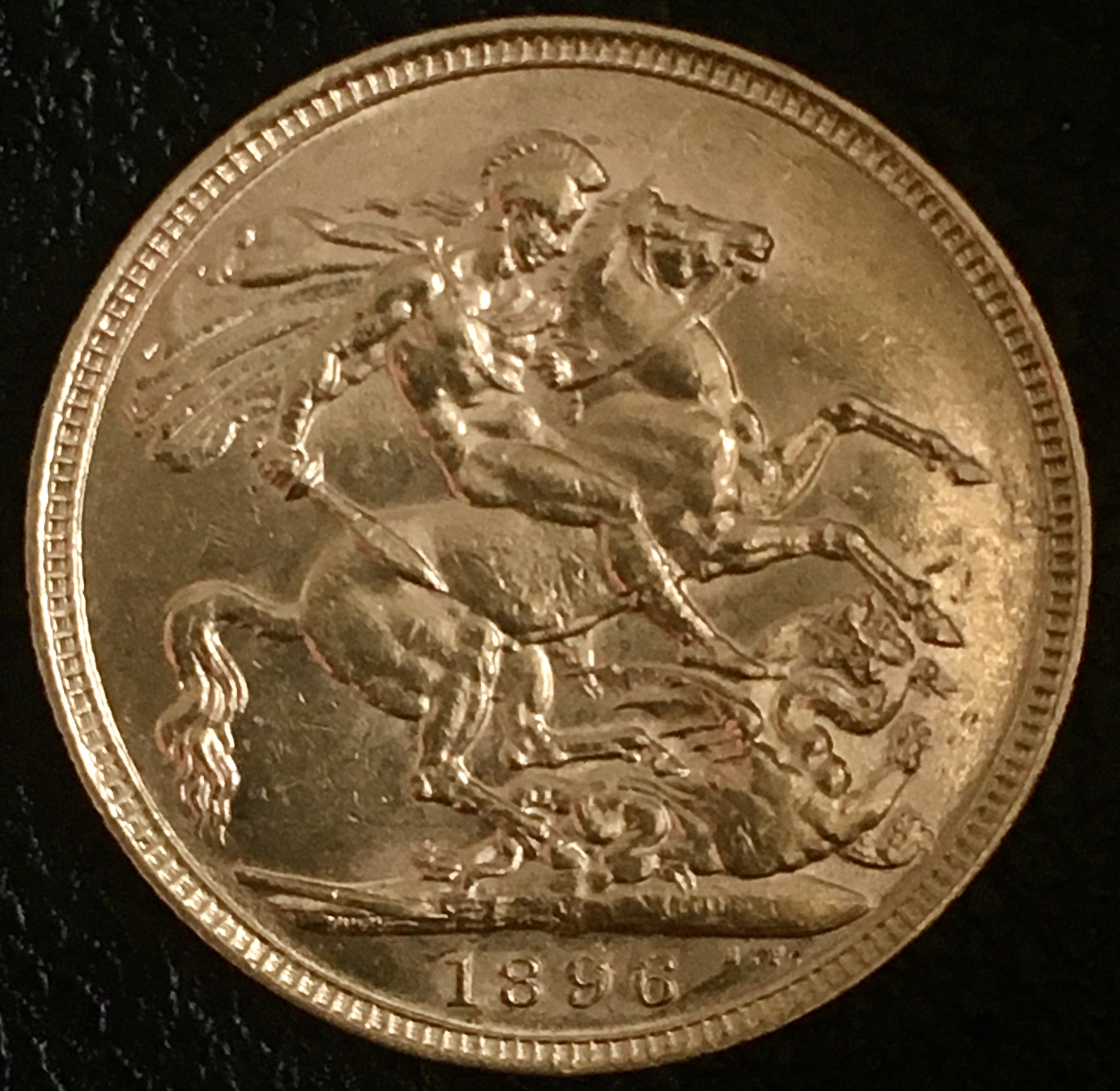 1896 Gold Sovereign