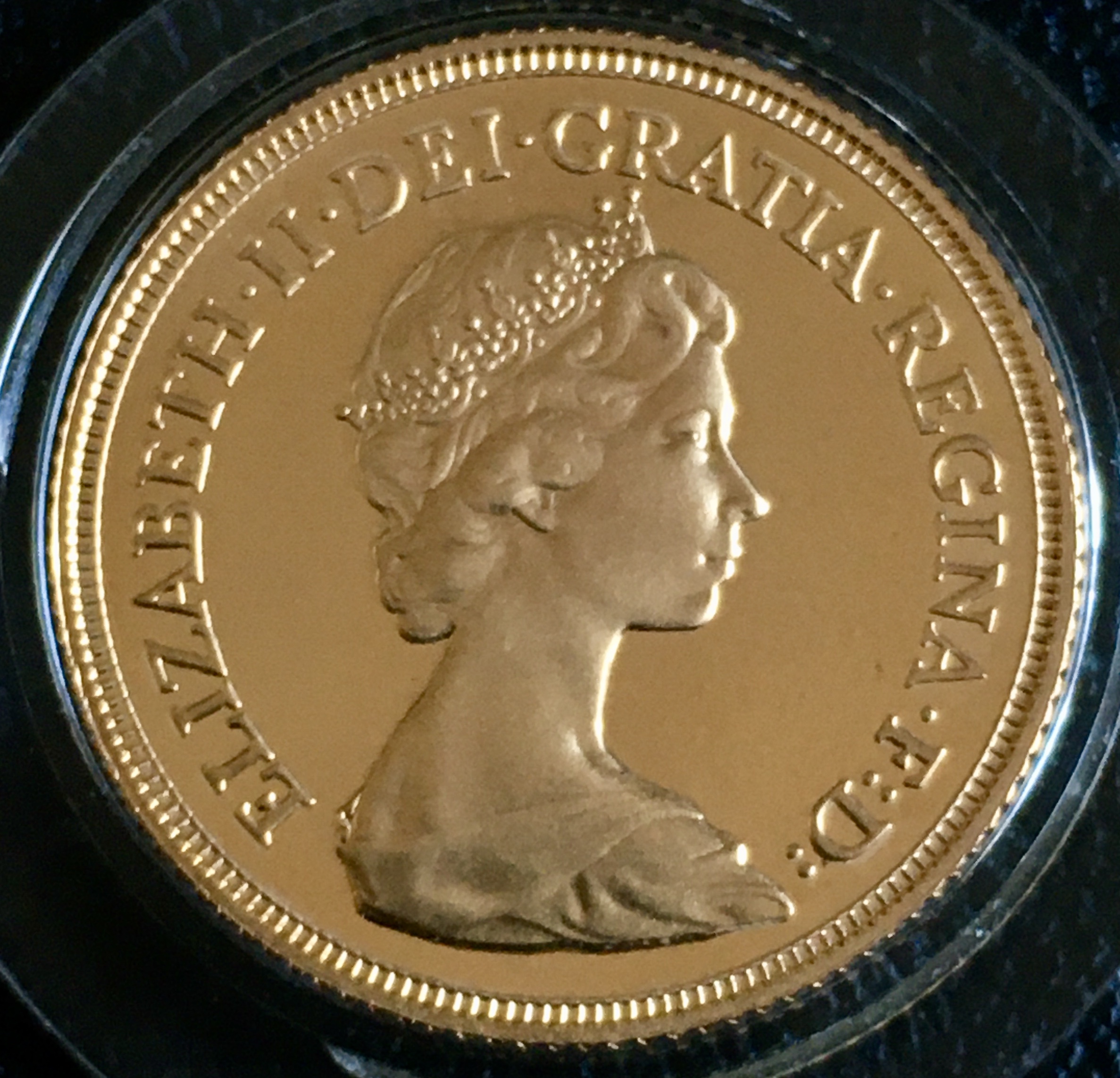 UK 1980 Gold Proof Sovereign - Image 3 of 3