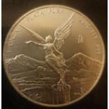 2016 MEXICO LIBERTAD 1 OZ .999 FINE SILVER COIN