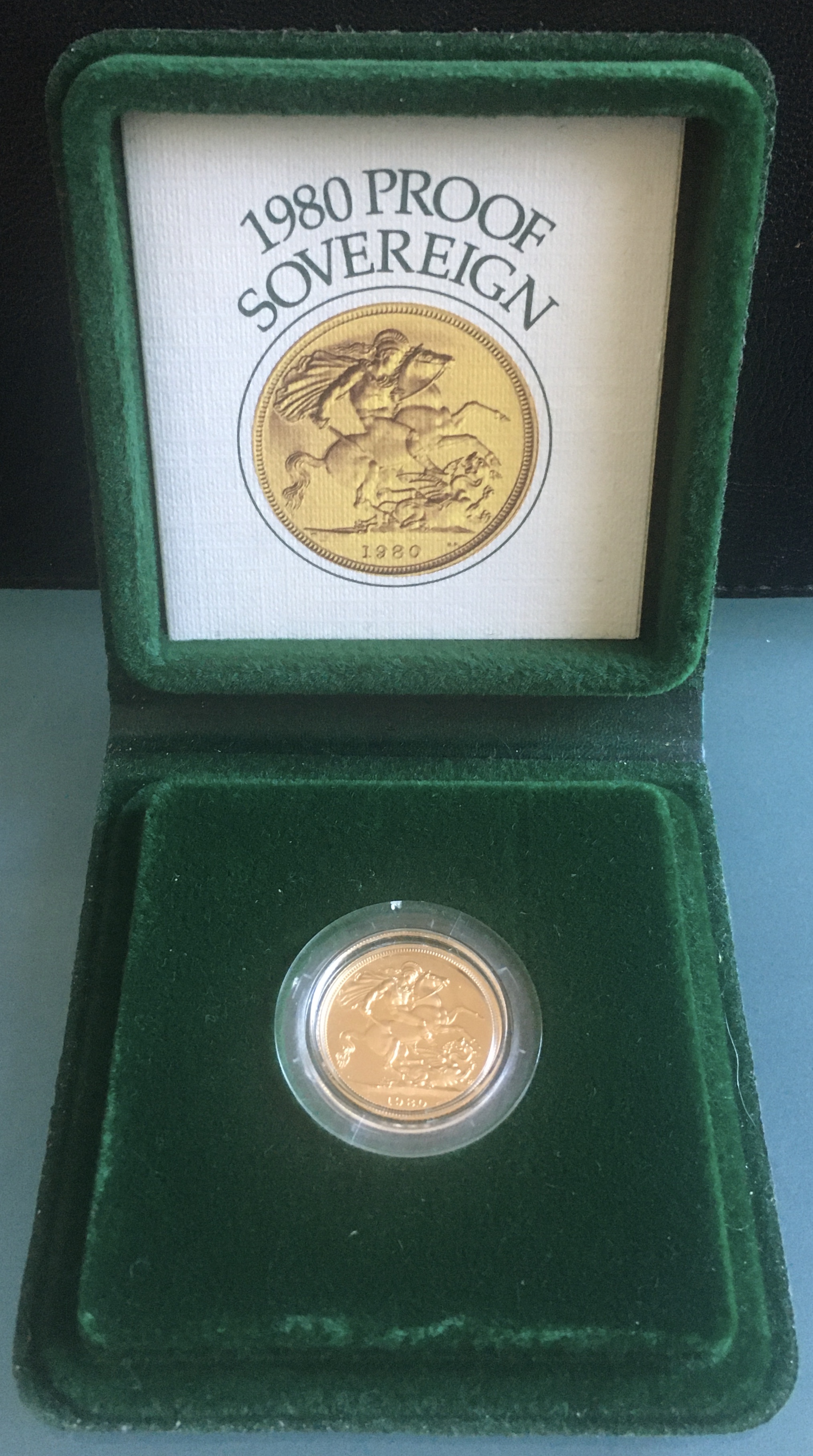 UK 1980 Gold Proof Sovereign