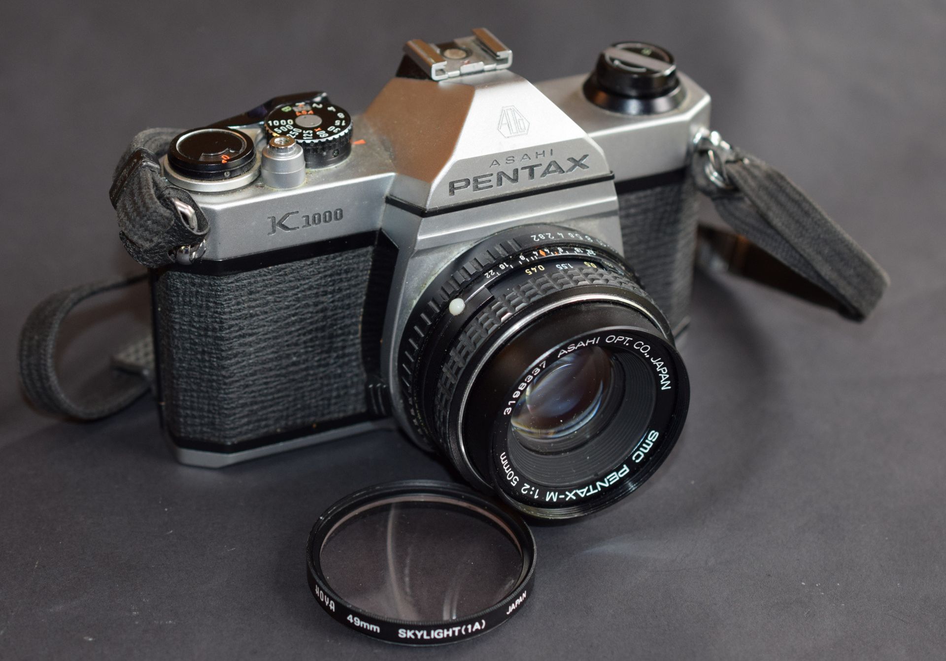 Rare Asahi Penta K1000 With Lens
