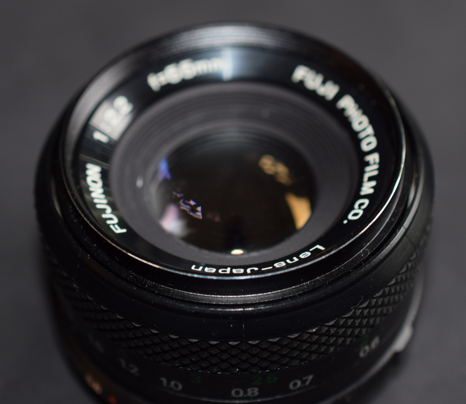 Fuji Fujinon F = 55mm.. 1:2.2 Classic Lens - Image 3 of 6