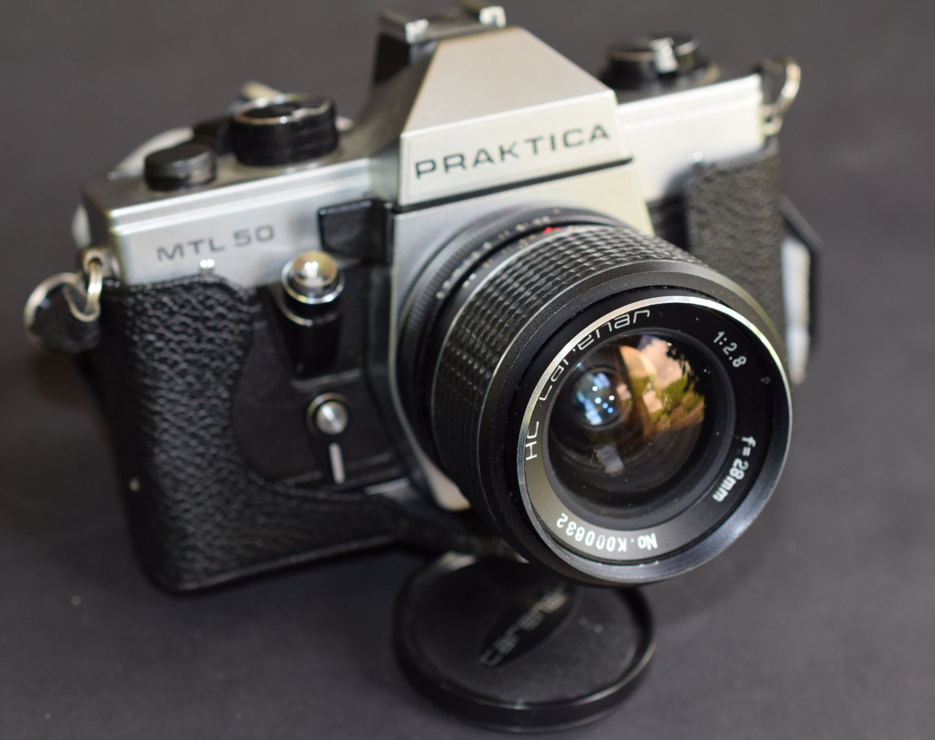 Praktica mtl50 with Carenar f/2.8 28mm Wide Angle Prime Lens