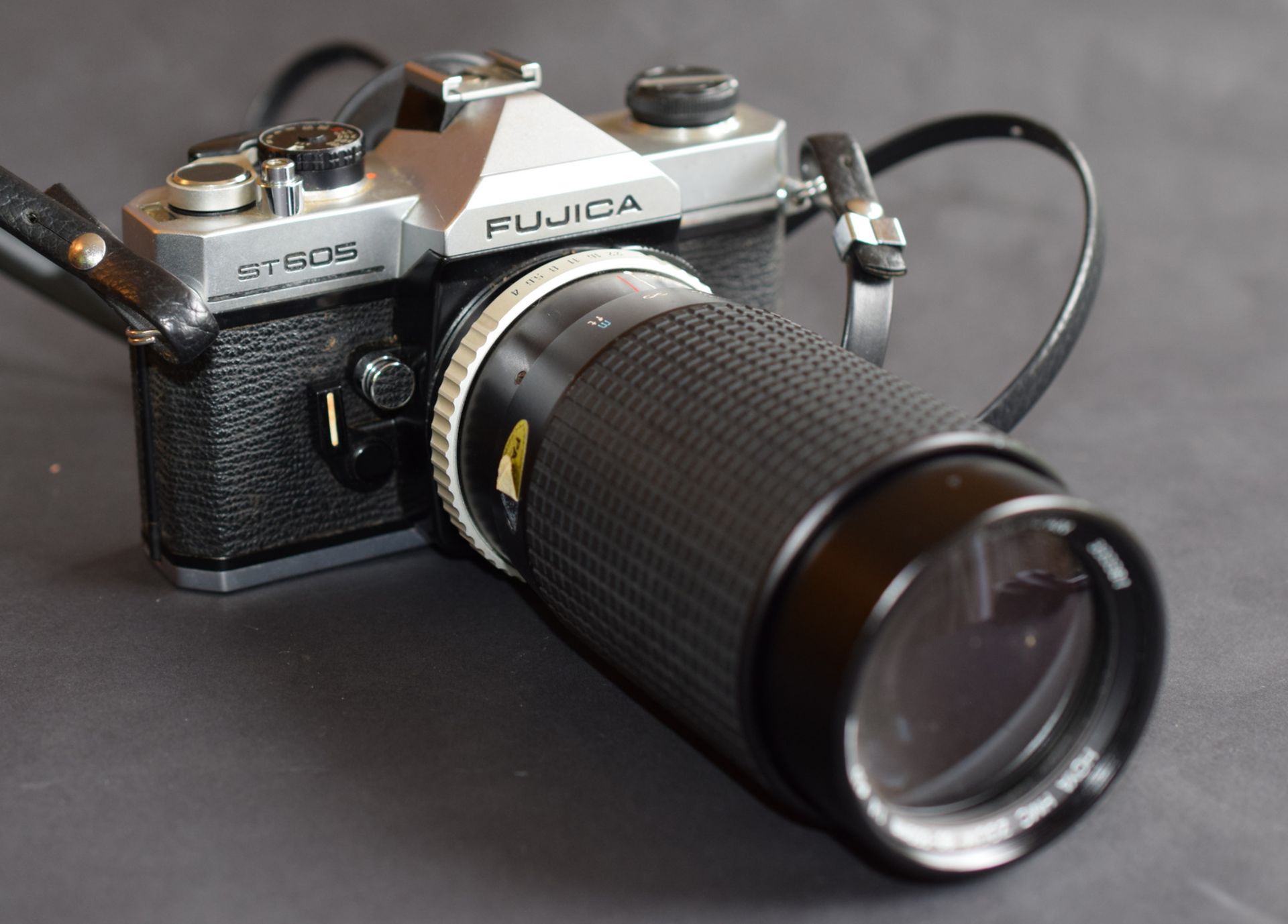Fujica ST605 35mm Camera With M42 Screw Mount Hoya Lens