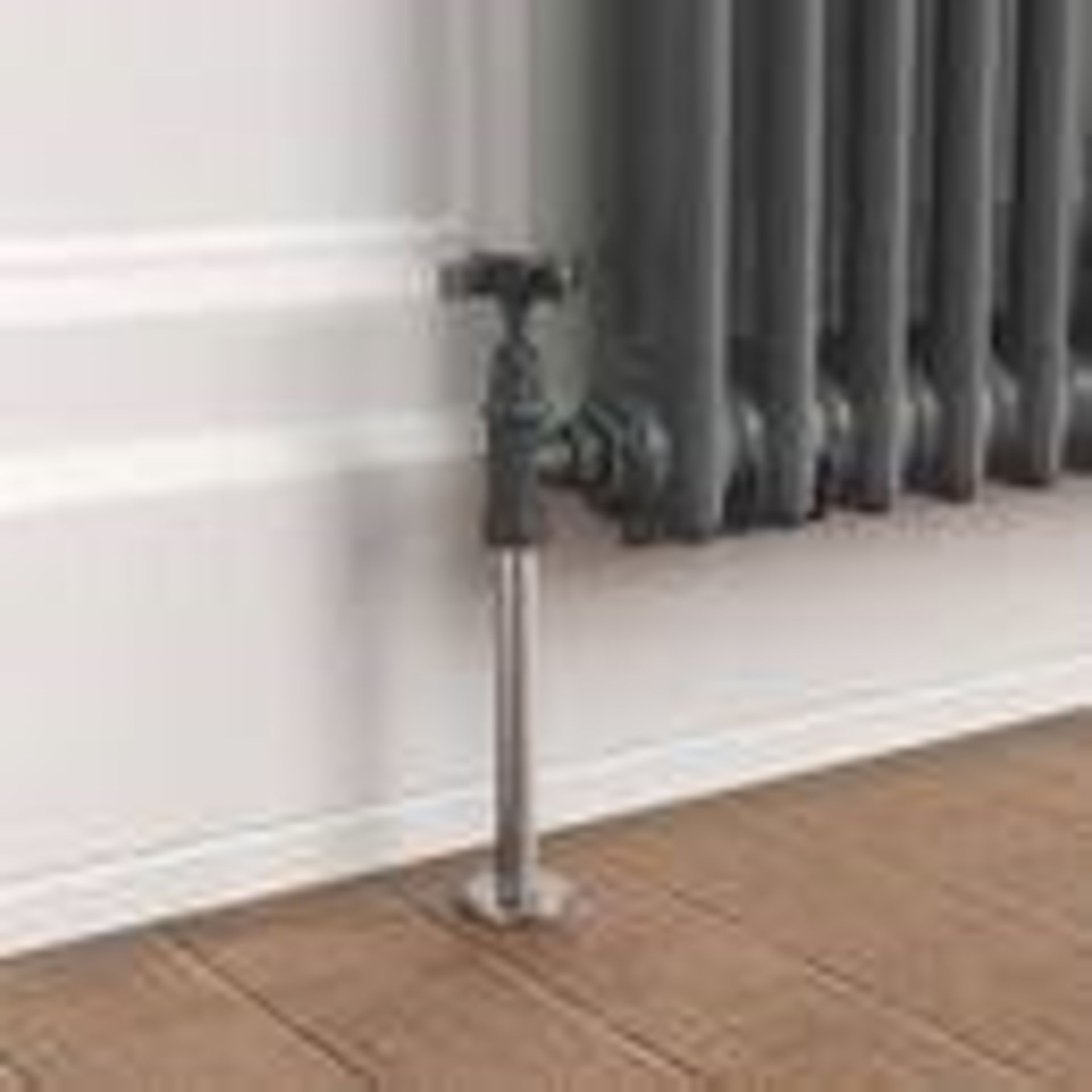 (MG1010) Anthracite Standard Connection Angled Radiator Valves. 15mm standard connection. Ang... - Image 2 of 2