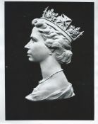 ROYALTY Great Britain - QEII 1966 Original photograph of the plaster cast of the Queen by Arnold ...