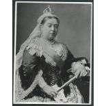 Bechuanaland 1960 Portrait of HM Queen Victoria photographed by Bassano of London from the archiv...