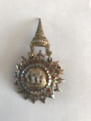 Thailand Royalty Order of the White Elephant c.1950 Badge of Knight Commander 2nd Class of Order of