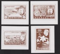 Bermuda - Essays KGVI Prints of the James Berry Essays in sepia of the 10 different designs from ...