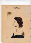 GB British Colonial 1952 Photographic range of portrait of H. M. Queen Elizabeth II with Head Bar...