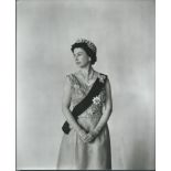 Channel Islands - Jersey 1969 Original photograph of The Queen by Cecil Beaton, with his handstam...