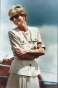 Royalty Princess Diana in Brazil original press photograph, by Kent Gavin of the Daily Mirror.