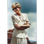 Royalty Princess Diana in Brazil original press photograph, by Kent Gavin of the Daily Mirror.