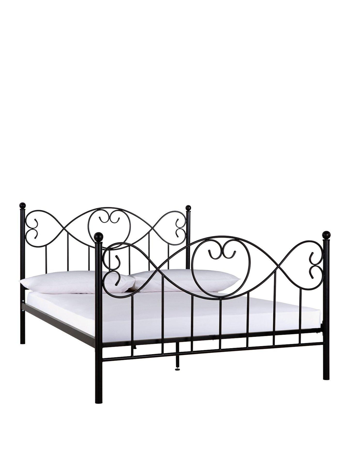 Boxed Item Juliette King Bed [Black] 110X160X210Cm rrp, £262.0