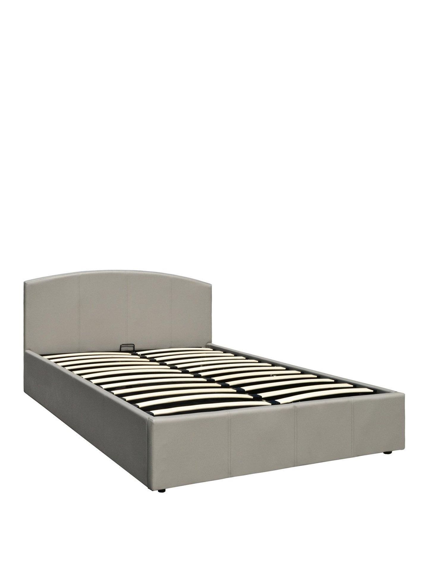 Boxed Item Marston Double Lift-Up Bed [Grey] 88X144X202Cm rrp, £478.0