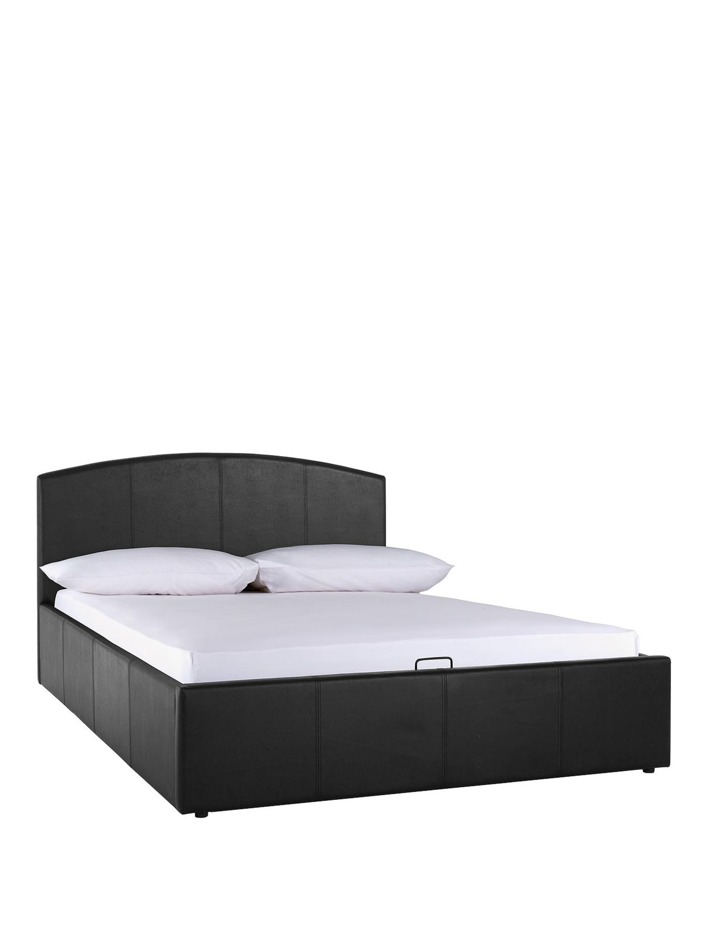 Boxed Item Marston Double Lift-Up Bed [Black] 88X144X202Cm rrp, £478.0