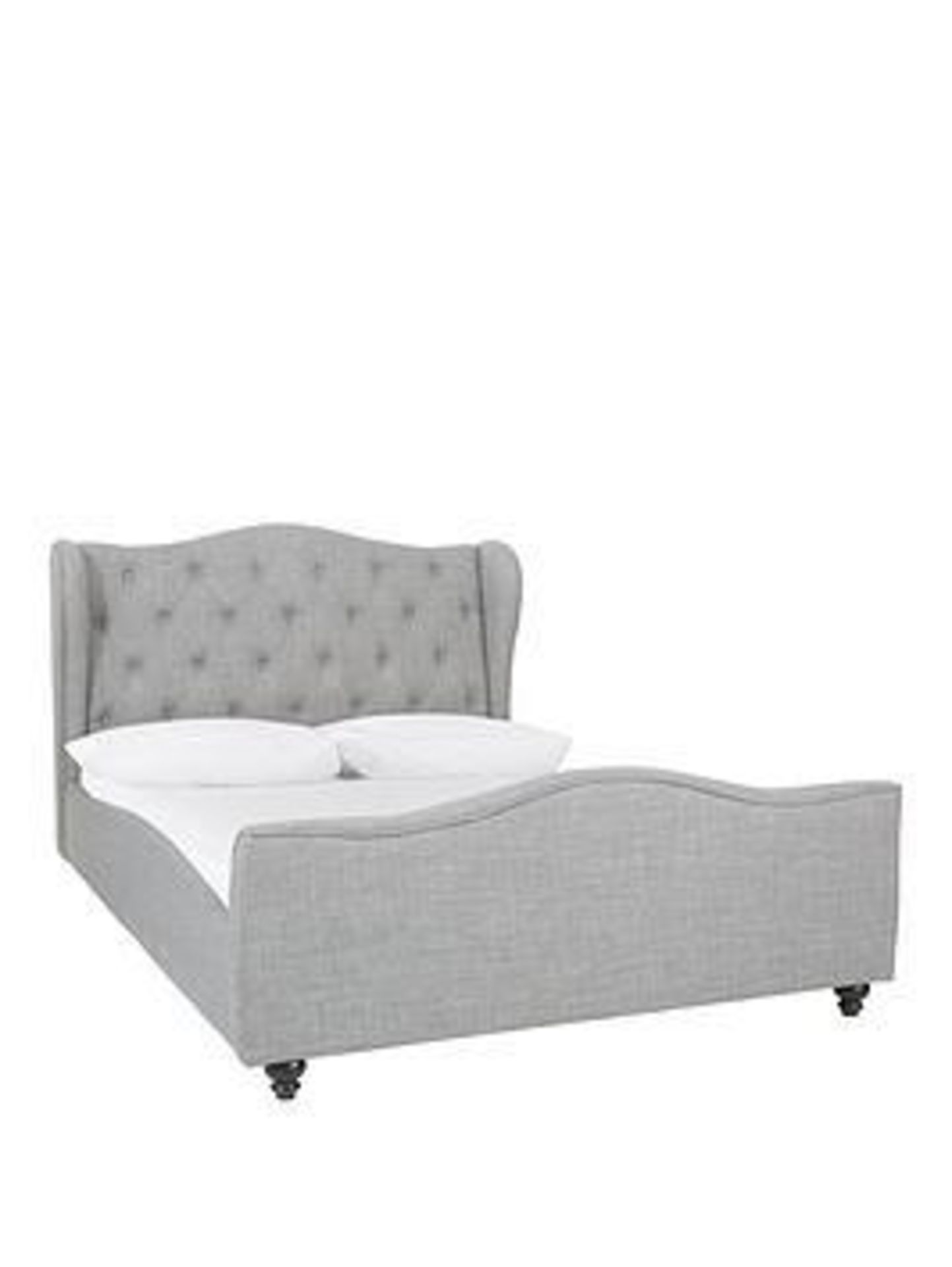 Boxed Item Chelmsford King Bed [Grey] 117X166X227Cm rrp, £958.0