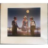 Large Jack Vettriano signed silkscreen print