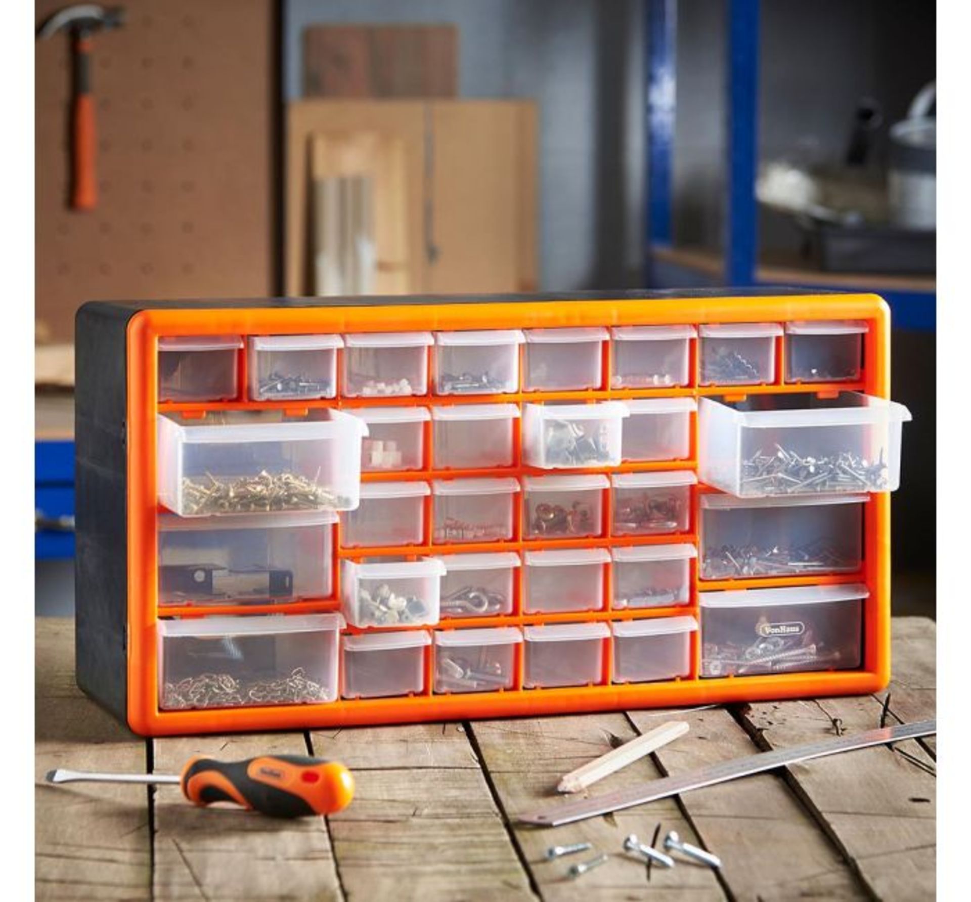 (GL98) 30 Drawer Storage Organiser Ideal for storing small parts such as nuts, bolts, screws, ...