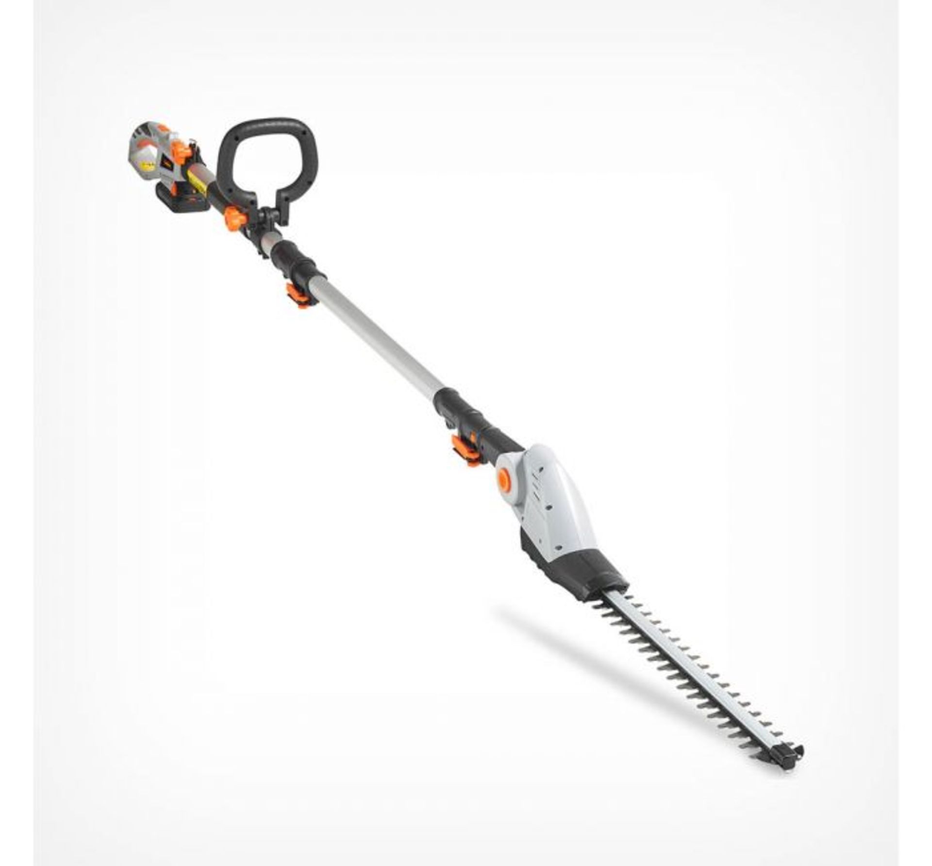 (GL17) 20V Max. Cordless Pole Hedge Trimmer 45cm dual-action laser cut blades operate a fast c... - Image 2 of 3