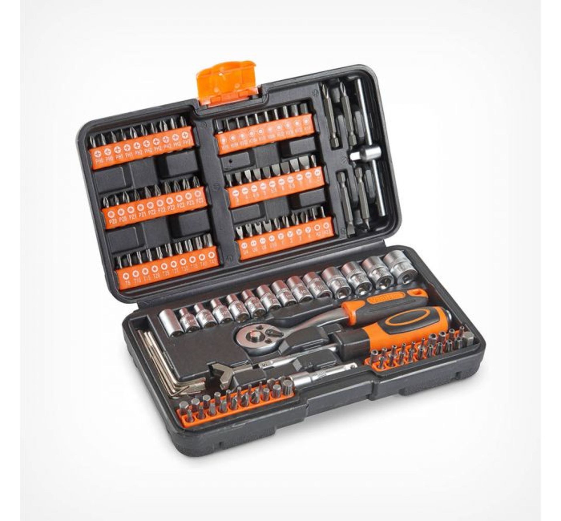 (GL97) 130pc Socket + Bit Set 130pc socket and bit set with over a hundred 25 – 50mm bits S... - Image 2 of 3