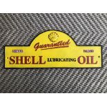 Cast Iron Shell Oil Domed Wall Plaque