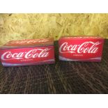 Coca Cola Storage Boxes